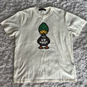 Louis Vuitton Men’s M Virgil Abloh Nigo LV Made Intarsia Knit Duck Crewneck